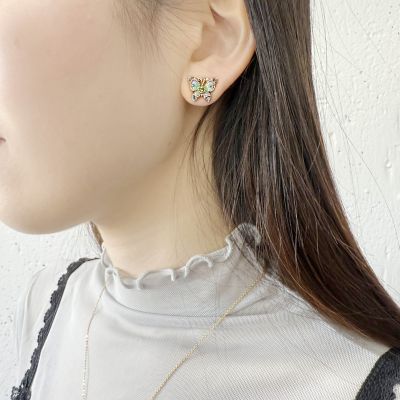 売切品】ANNA SUI アナ スイ パンダモチーフ ピアス きれいです